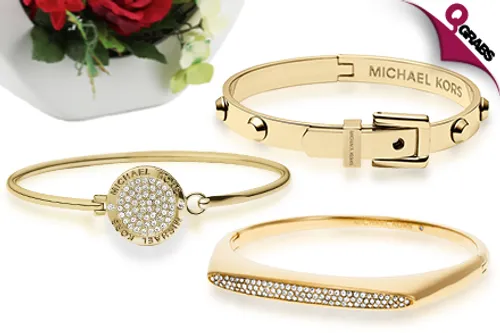 From QR189 Get Simple Style with Michael Kors Women’s Jewelry - Choose from 9 Sophisticated Designs! (Up to QR527 Value)